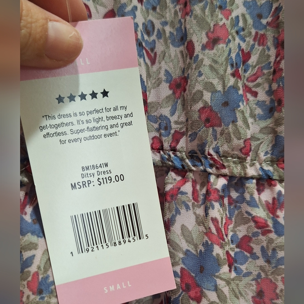 BB Dakota Floral Ruffled Maxi Sundress - Picture 5 of 5